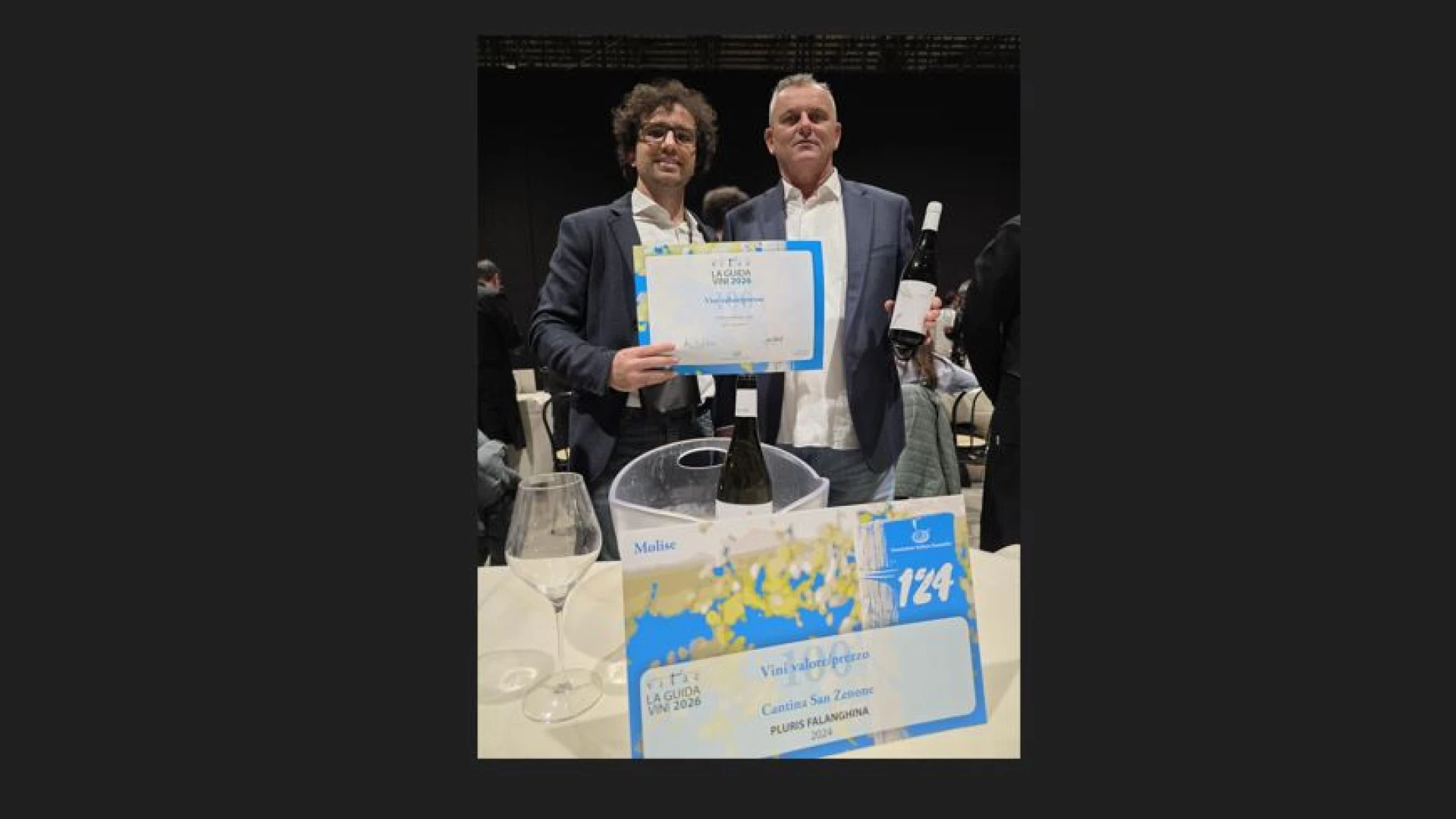 Il Molise che cresce e convince: la Cantina San Zenone premiata alla Guida Vitae 2026